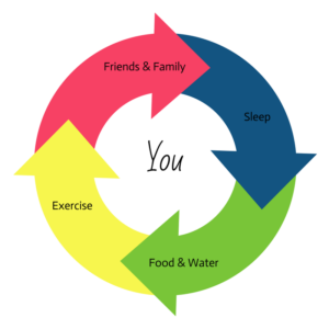 A happier you starts here: Good food, exercise, connection and quality sleep